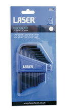 Afbeelding in Gallery-weergave laden, HEX KEY SET 10 PIECE AF SIZES