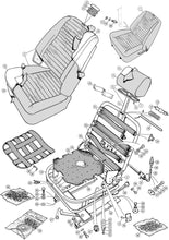 Charger l'image dans la galerie, APPUI-TÊTE, VINYLE, COURSE GRAIN, NOIR