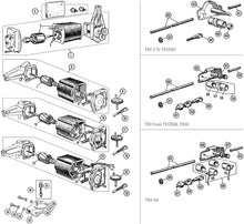 Load image into Gallery viewer, BRUSH SET, WIPER MOTOR, DR1-3, PAIR