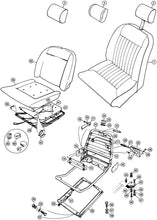 Charger l'image dans la galerie, APPUI-TÊTE, VINYLE, COURSE GRAIN, NOIR