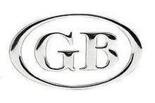 Afbeelding in Gallery-weergave laden, OVAAL GB LETTERS CHROOM SET 3-DELIG