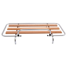Afbeelding in Gallery-weergave laden, KAARSREK, CLIP-ON, 90 x 34CM, ROESTVRIJ STALEN/HOUTEN LATTEN