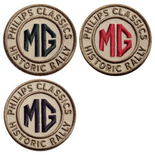 Load image into Gallery viewer, EMBROIDERY MG HISTORIC RALLY