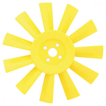 Load image into Gallery viewer, 11 BLADE PLASTIC FAN, YELLOW, MINI