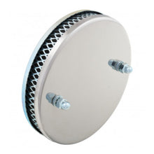 Load image into Gallery viewer, AIR FILTER, SPEEDOGRAPH, HS4, OFFSET HOLE, 1 1/2", CHROME