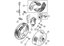 Load image into Gallery viewer, WHEEL CYLINDER, FRONT, 0.9375 BORE, LH, MINI, REPRO.