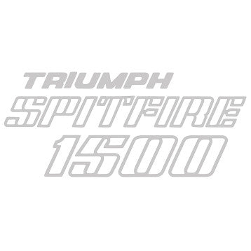 DECAL, BOOT LID, SPITFIRE 1500, SILVER