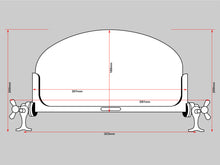 Load image into Gallery viewer, BROOKLAND RACING, AEROSCREEN, REPRODUCTION, WITH FITTINGS