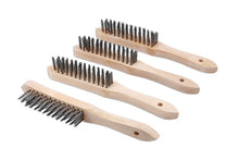 Load image into Gallery viewer, 4-ROW WIRE BRUSH SET 4PC