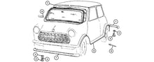 Afbeelding in Gallery-weergave laden, BUMPER MINI, ROESTVRIJ STAAL, REPRO