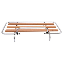 Afbeelding in Gallery-weergave laden, KAARSREK, CLIP-ON, 90 x 34CM, ROESTVRIJ STALEN/HOUTEN LATTEN