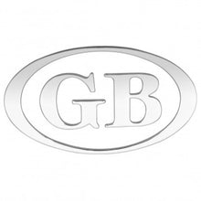 Afbeelding in Gallery-weergave laden, OVAAL GB LETTERS CHROOM SET 3-DELIG