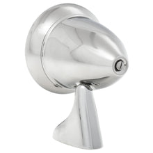 Afbeelding in Gallery-weergave laden, DEURSPIEGEL, BULLET RACING STIJL, PLAT, CHROOM, RH