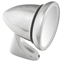 Afbeelding in Gallery-weergave laden, DEURSPIEGEL, BULLET RACING STIJL, PLAT, CHROOM, LH