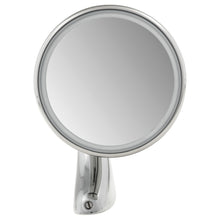 Afbeelding in Gallery-weergave laden, DEURSPIEGEL, BULLET RACING STIJL, PLAT, CHROOM, LH