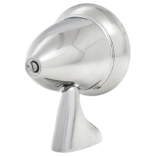 Afbeelding in Gallery-weergave laden, DEURSPIEGEL, BULLET RACING STIJL, PLAT, CHROOM, LH
