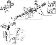 Load image into Gallery viewer, MASTER CYLINDER CLUTCH , MGB, AP