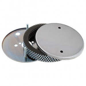 AIR FILTER H1, CENTRE HOLE, 1 1/8", STAINLESS STEEL