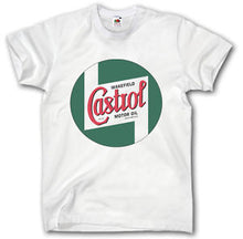 Load image into Gallery viewer, CASTROL LOGO WHITE T-SHIRT, LARGE