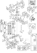 Load image into Gallery viewer, BRACKET, SHOCK ABSORBER, LOWER, TR2-6