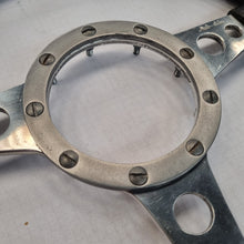 Load image into Gallery viewer, Moto-lita 13&quot; Black Leather MK III Steering wheel - Flat &amp; Polished Rim