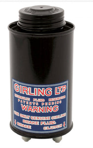 LABEL, RESERVOIR, GIRLING WARNING