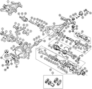 BEARING, INNER AXLE SHAFT