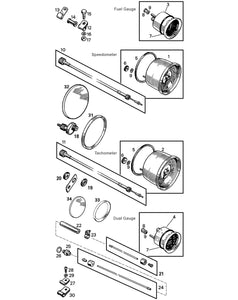 REDUCTION BOX, TACHOMETER