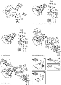 MOUNTING GEARBOX, TR6