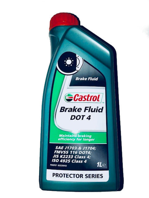 BRAKE FLUID, 1L, DOT 4, CASTROL