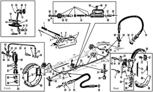 JEU DE MACHOIRES DE FREIN, MG TD, TF
