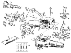 GEAR KNOB, MGA, MGB(3SYNCHRO)