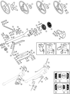 BEARING ASSEMBLY, STEERING COLUMN UPRATED