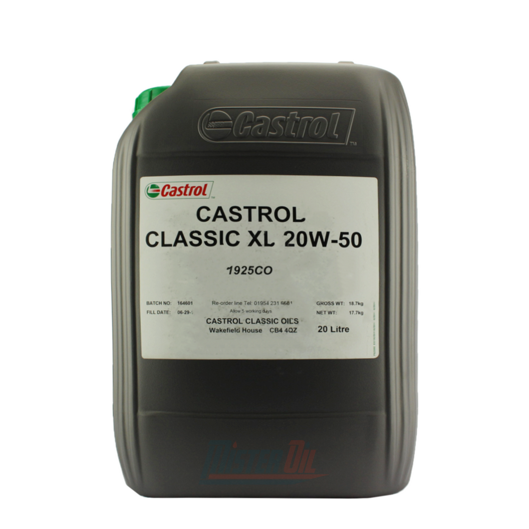 20W50  20L CASTROL CLASSIC XL