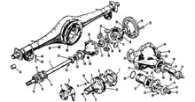 Afbeelding in Gallery-weergave laden, GASKET REAR HUB, TA, TB, TC