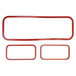 GASKET SET, VALVE & SIDE COVER, SILICONE, MGA, MGB