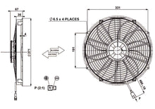 Load image into Gallery viewer, 14&quot; (350mm) BLOWING FAN, HIGH POWER, REVOTEC