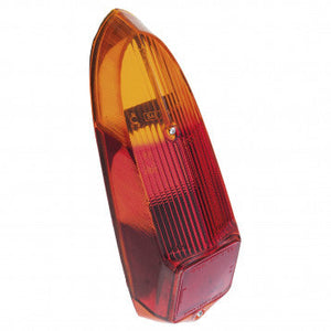 LENS, STOP/TAIL, INDICATOR & REFLECTOR, PLASTIC, RED/AMBER