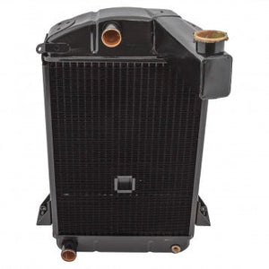 RADIATOR, NEW,  TR2, TR3, TR3A, TR4 (WITH STARTER HOLE)