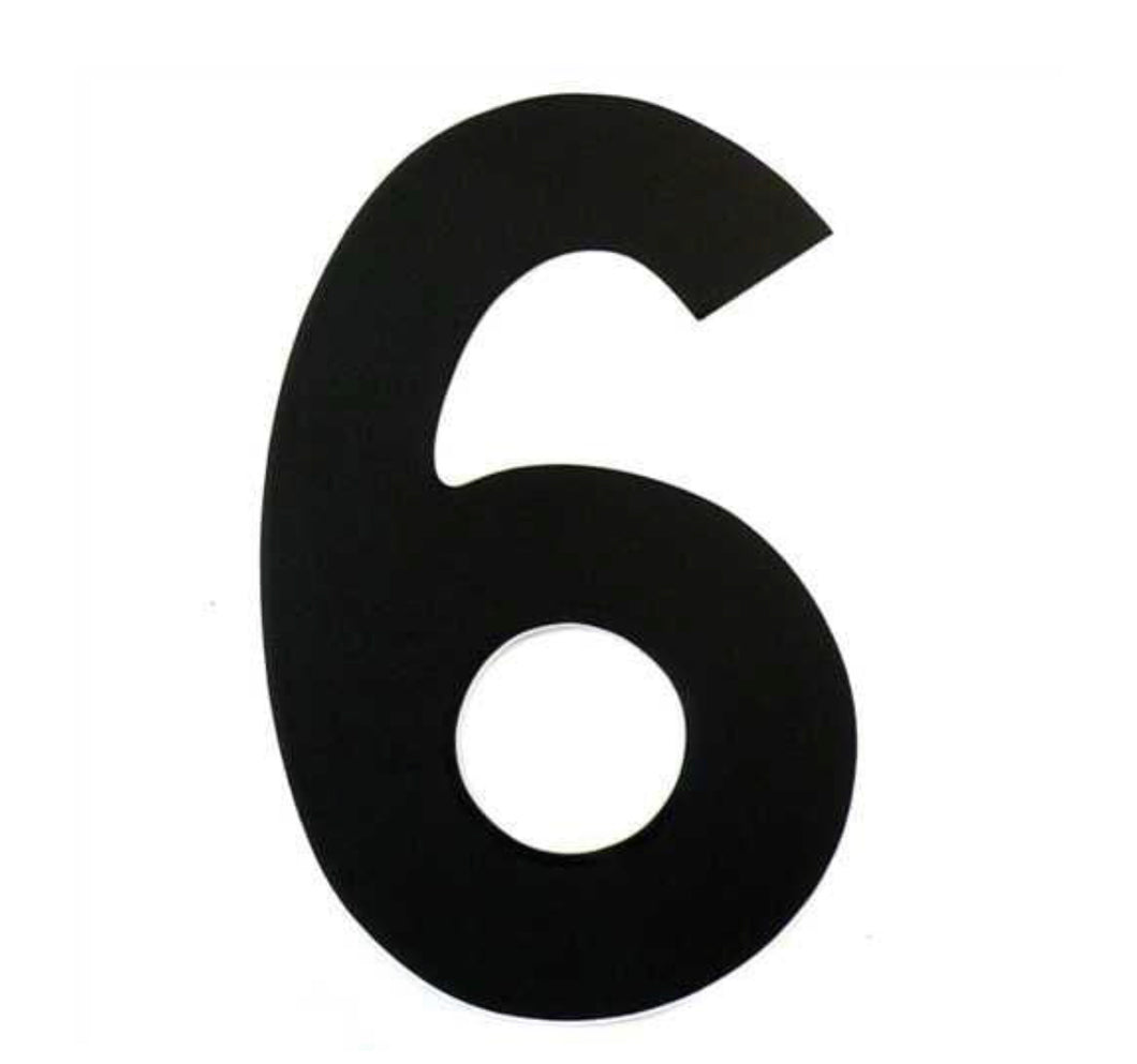 RACING NUMBER SIX