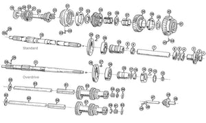 BEARING MAINSHAFT, MGA MGB