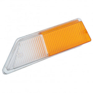 LENS, ZIJKANT/INDICATOR, WIT & AMBER, RH