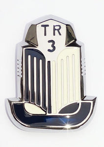 MEDAILLON, VOORZIJDE, BLAUW/WIT, REPRO. TR3A uit (c)TS41874