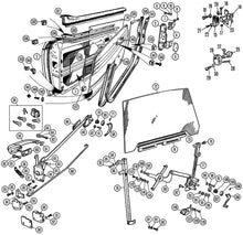 Load image into Gallery viewer, DOORSEAL, INNER, TR4, TR4A, SURREY TOP MODELS