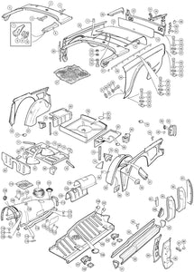 KIT DE MONTAGE, COUVERCLE DE BOITE DE VITESSES