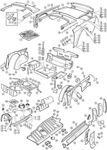 KIT DE MONTAGE, COUVERCLE DE BOITE DE VITESSES