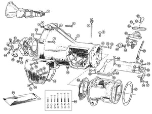 OIL SEAL, FRONT, GEARBOX, MGB