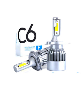 H4 LED CONVERSION HEADLIGHT BULBS , 36W,
