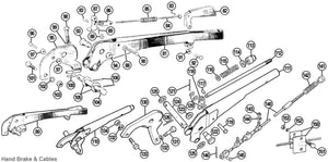 CLEVIS PIN, HANDBRAJKE