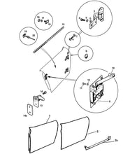 Load image into Gallery viewer, KNOB, DOOR LOCK, CHROME